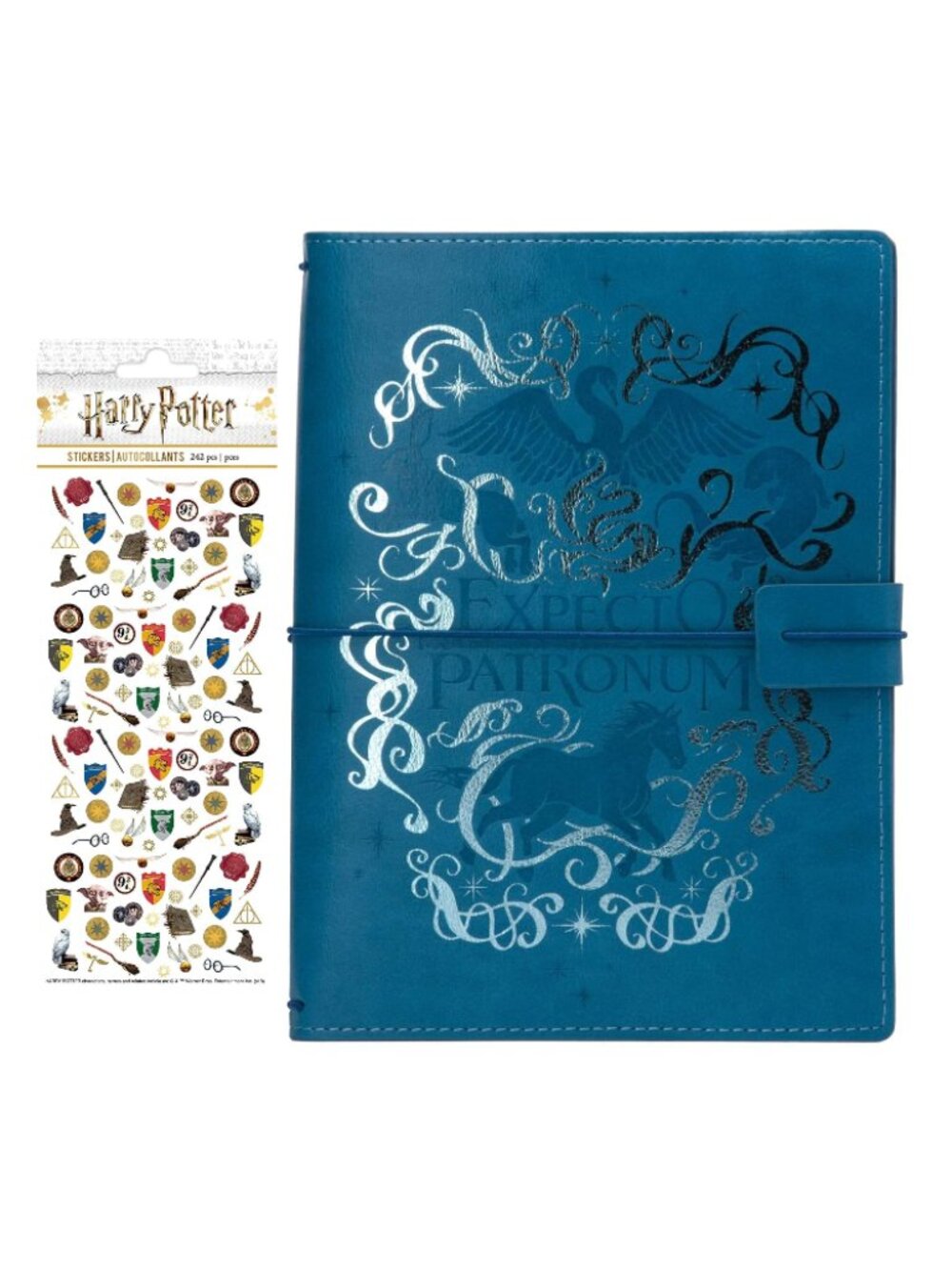 Harry Potter Expecto Patronum Planner and Notebook Set with Journal Stickers